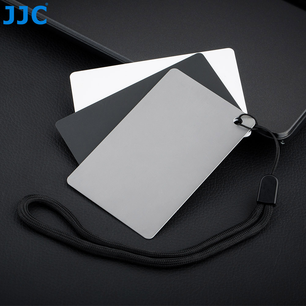 Color Checker Card - JJC 職業ホワイトバランスカード 18% グレーグレーカード写真色補正チェッカーカメラアクセサリーキヤノンペンタックス用