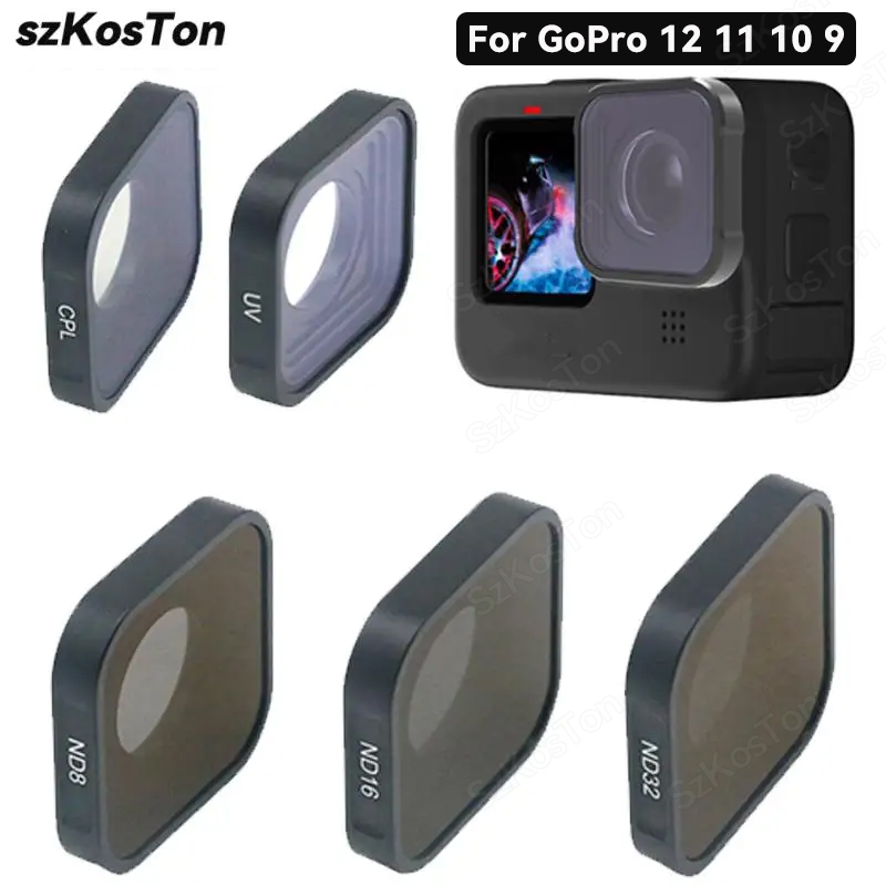 Gopro Action Camera Hero 13 Black - UV CPL ND8 ND16 ND32 フィルター