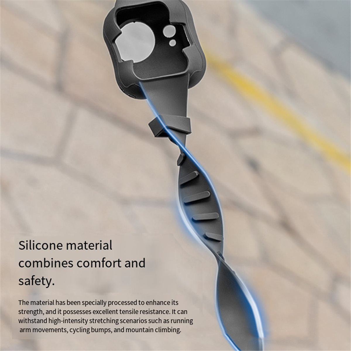 Camera Wrist Strap - M05K Insta360 GoUltra ハンドリストバンドストラップシリコン保護ケース調節可能なリストバンドカメラアクセサリー C