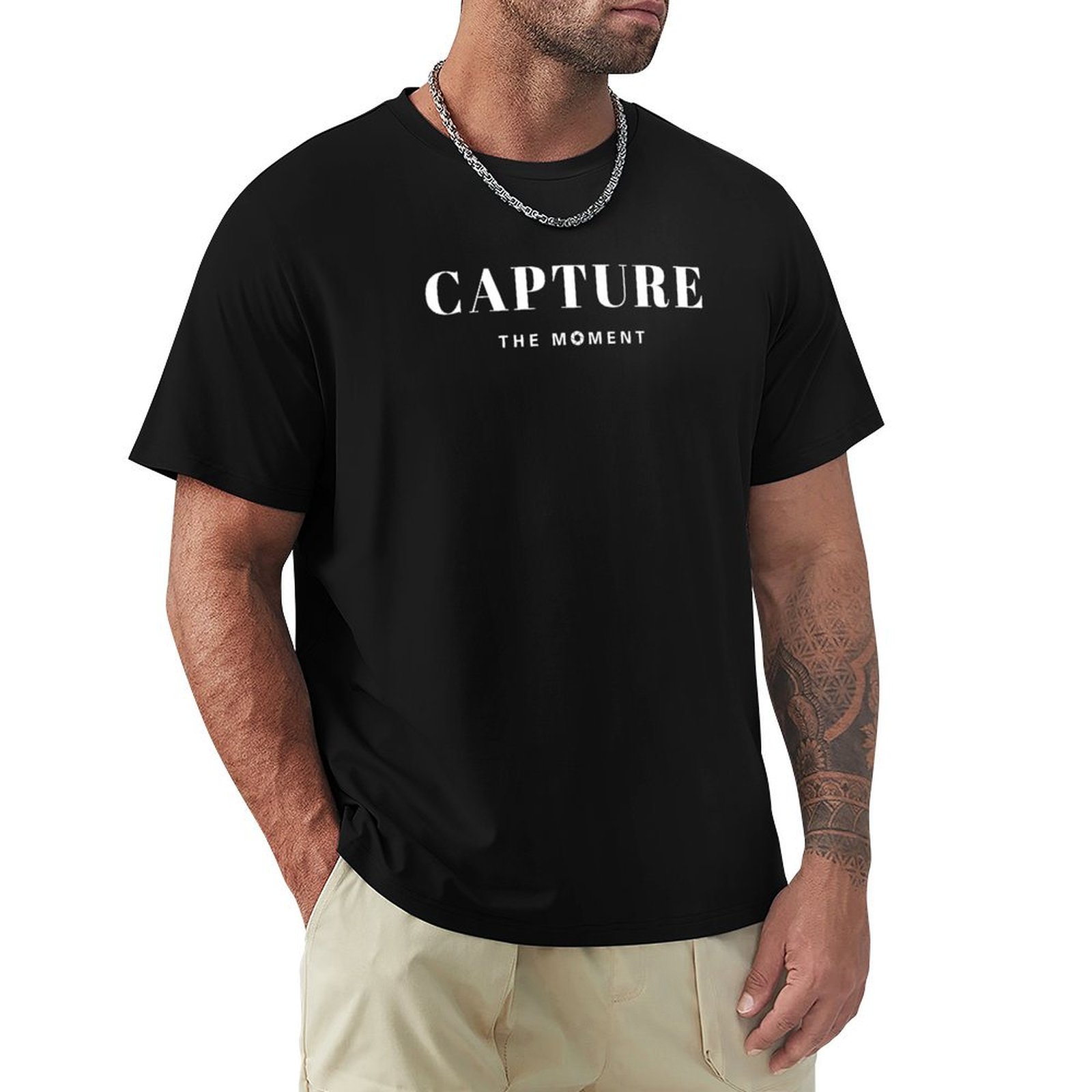 Photography Graphic Design - 写真愛好家への写真家ギフトアイデア：シンプルなグラフィックデザインTシャツ