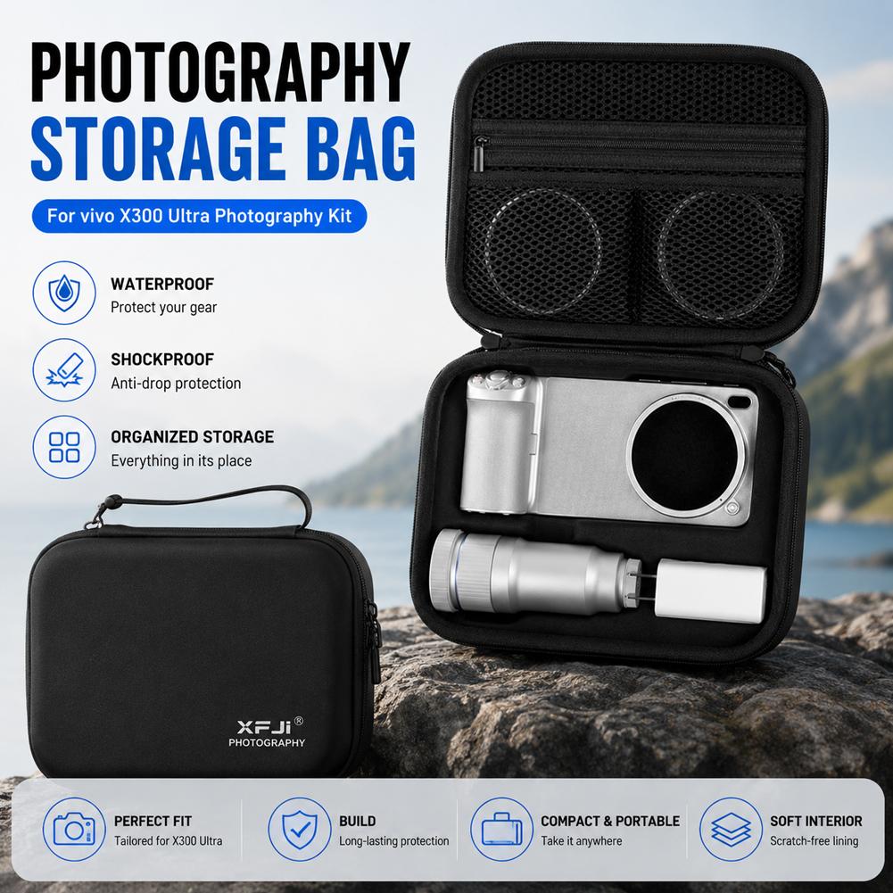 Photography Kit X300 - 収納ケース Vivo X300 Ultra 写真撮影キット用キャリングバッグ望遠レンズ G2