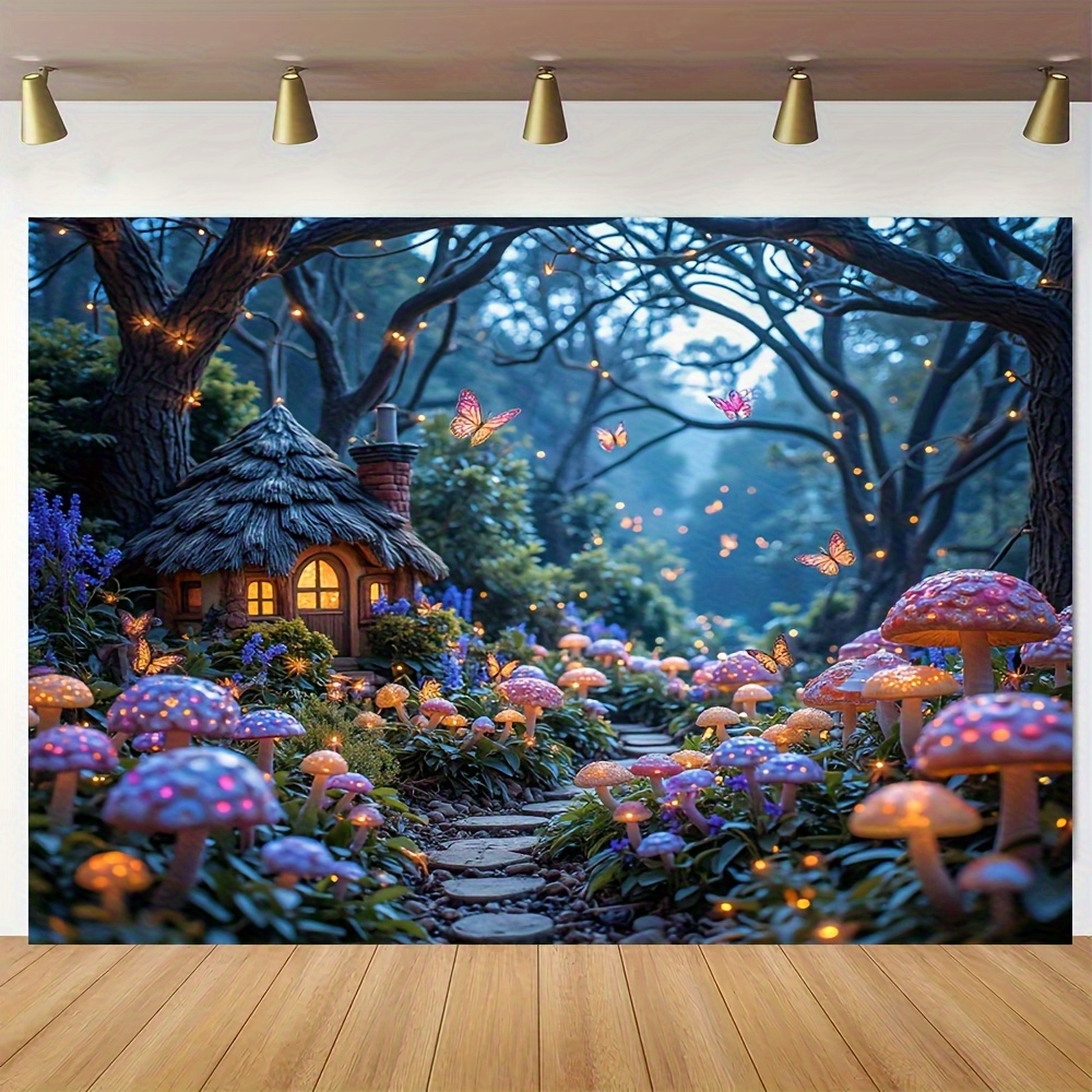 2Dグラフィックデザイン、一体型パッケージ、魔法のキノコの森 - Photography Graphic Design のレビューと価格