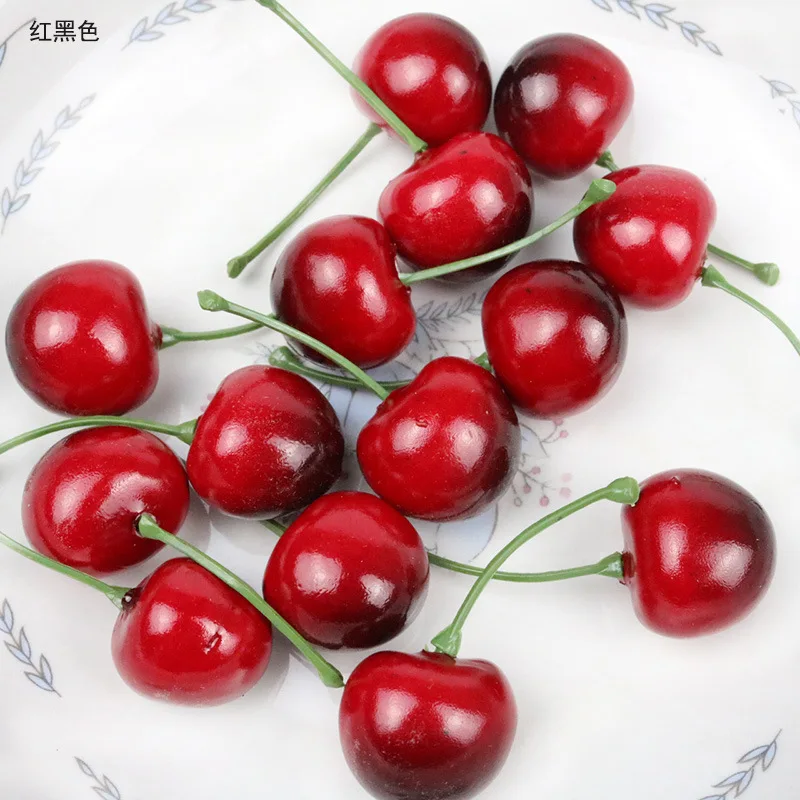 30 個偽チェリーシミュレーションチェリーオーナメントクラフ - Photography Food のレビューと価格