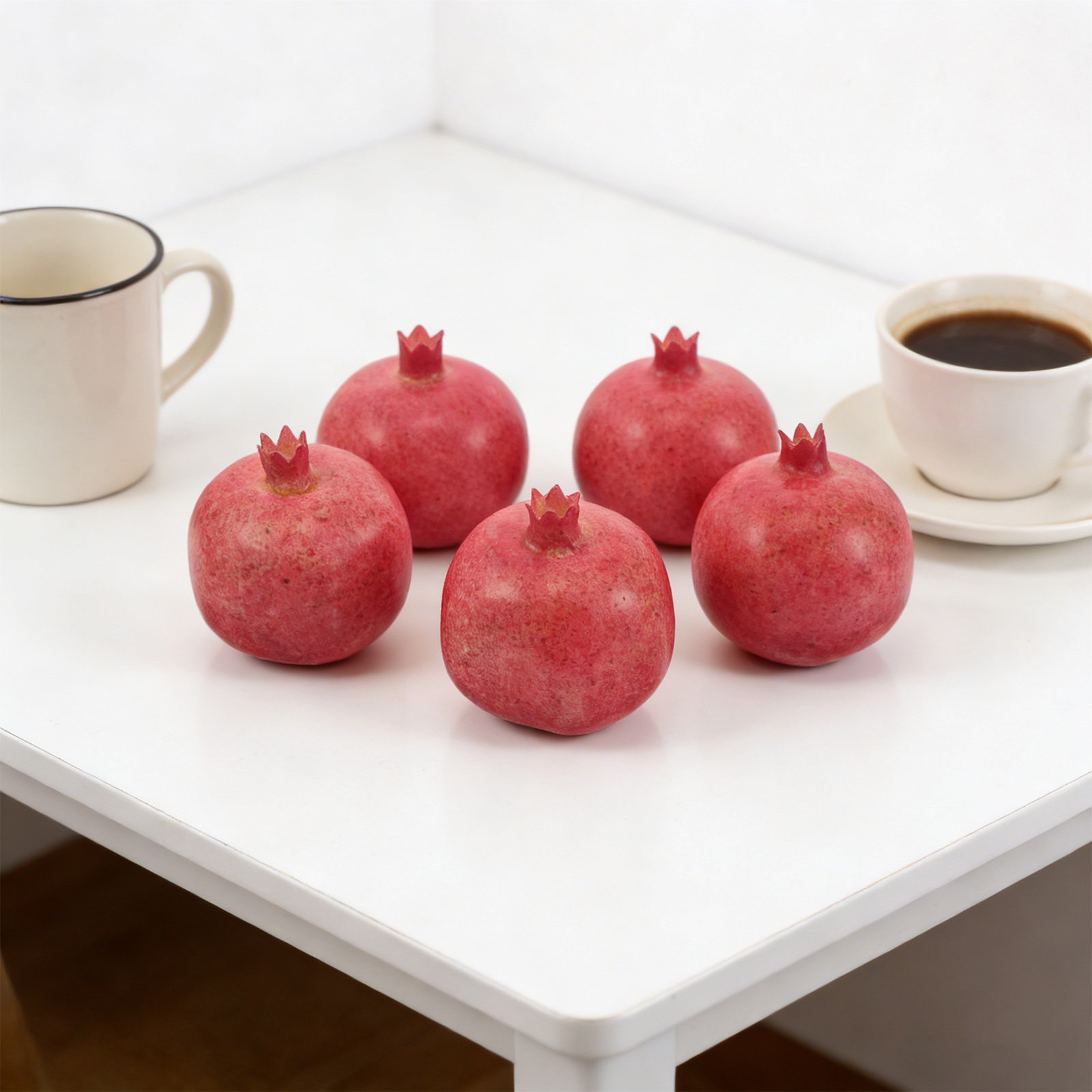 4個入り人工ザクロフルーツ、リアルなフェイクフードオーナメン - Photography Food のレビューと価格