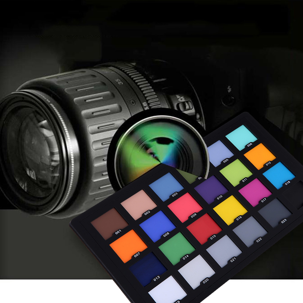 優れたデジタル色補正のためのプロフェッショナル 24 カラー - Color Checker Card のレビューと価格