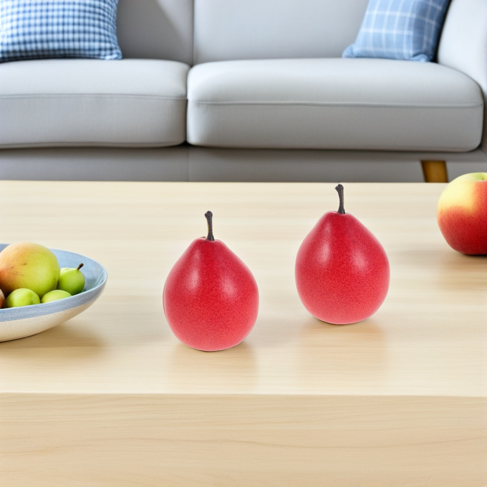 6個入りリアルな人工果物モデル、キッチンテーブルのディスプレ - Photography Food のレビューと価格