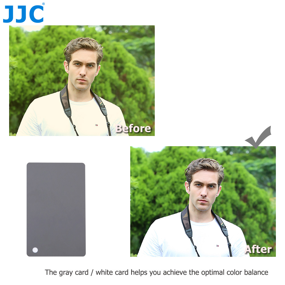 JJC 職業ホワイトバランスカード 18% グレーグレーカー - Color Checker Card のレビューと価格