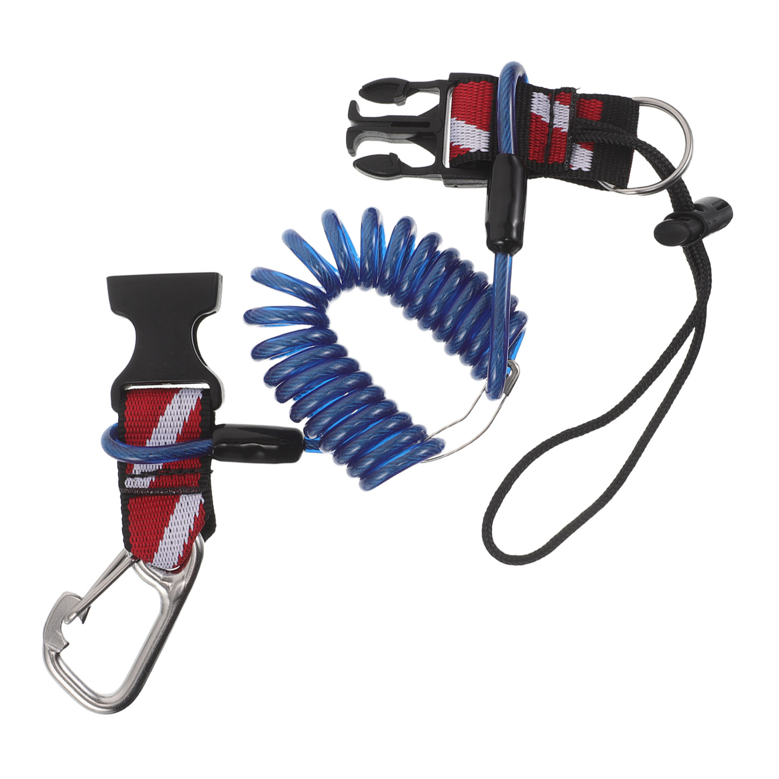 スキューバダイビング用紛失防止ランヤード、伸縮式コイルストラ - Camera Wrist Strap のレビューと価格