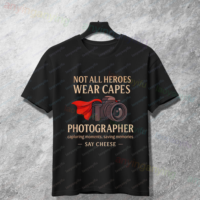 レトロカメラ＆フィルム写真デザイングラフィックTシャツ 10 - Photography Graphic Design のレビューと価格