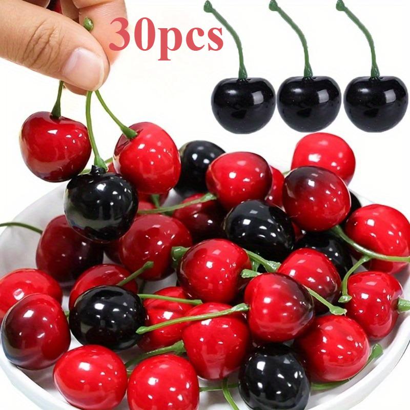 30 個フェイクチェリー人工フルーツモデルシミュレーションチ - Photography Food のレビューと価格