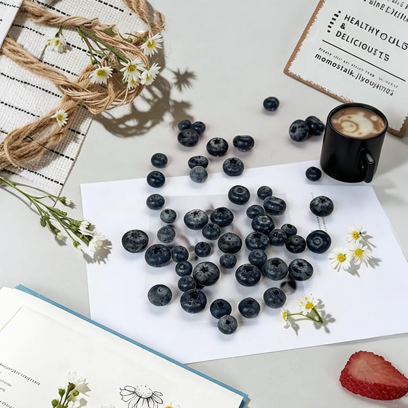 フェイクブルーベリー、リアルな人工果物、耐久性のあるブルーベ - Photography Food のレビューと価格