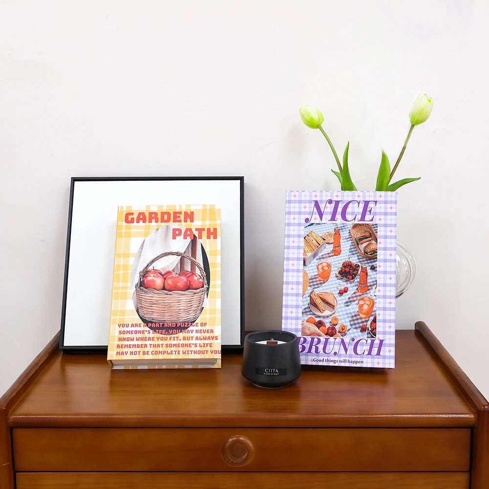 色とりどりのオープン可能な収納ボックス,偽の本の装飾,コーヒ - Photography Magazine のレビューと価格