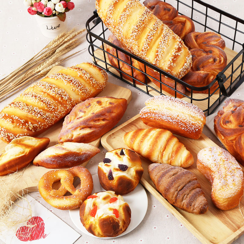 シミュレーション食品人工パンモデル偽ドーナツ家の装飾ケーキシ - Photography Food のレビューと価格