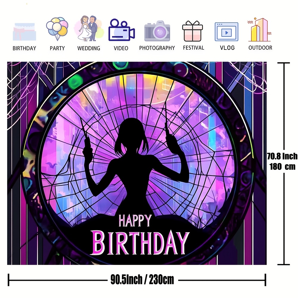 2Dグラフィックデザイン、大きなゴシック風蜘蛛の巣写真撮影用 - Photography Graphic Design のレビューと価格